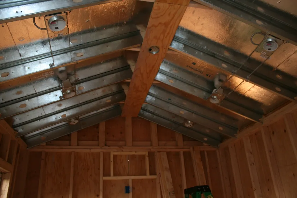 Shed ceiling