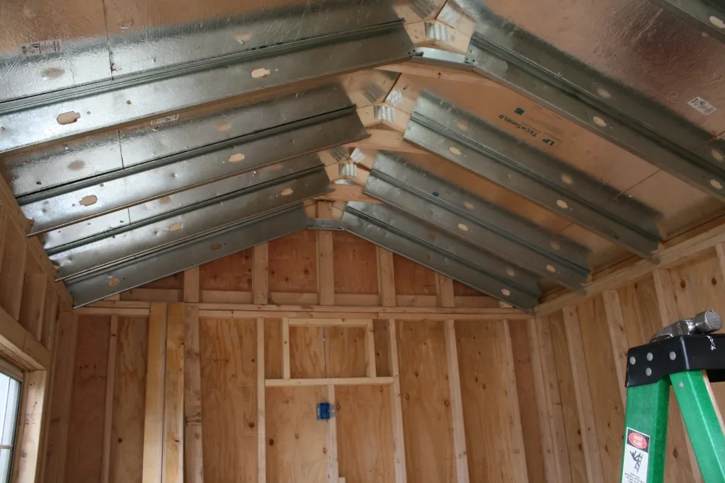 Shed ceiling